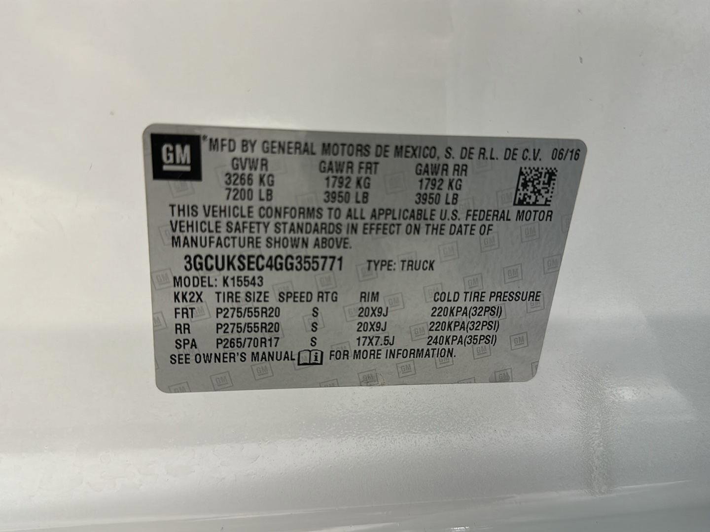 Used 2016 Chevrolet Silverado 1500 LTZ w/ Sport Package image 31