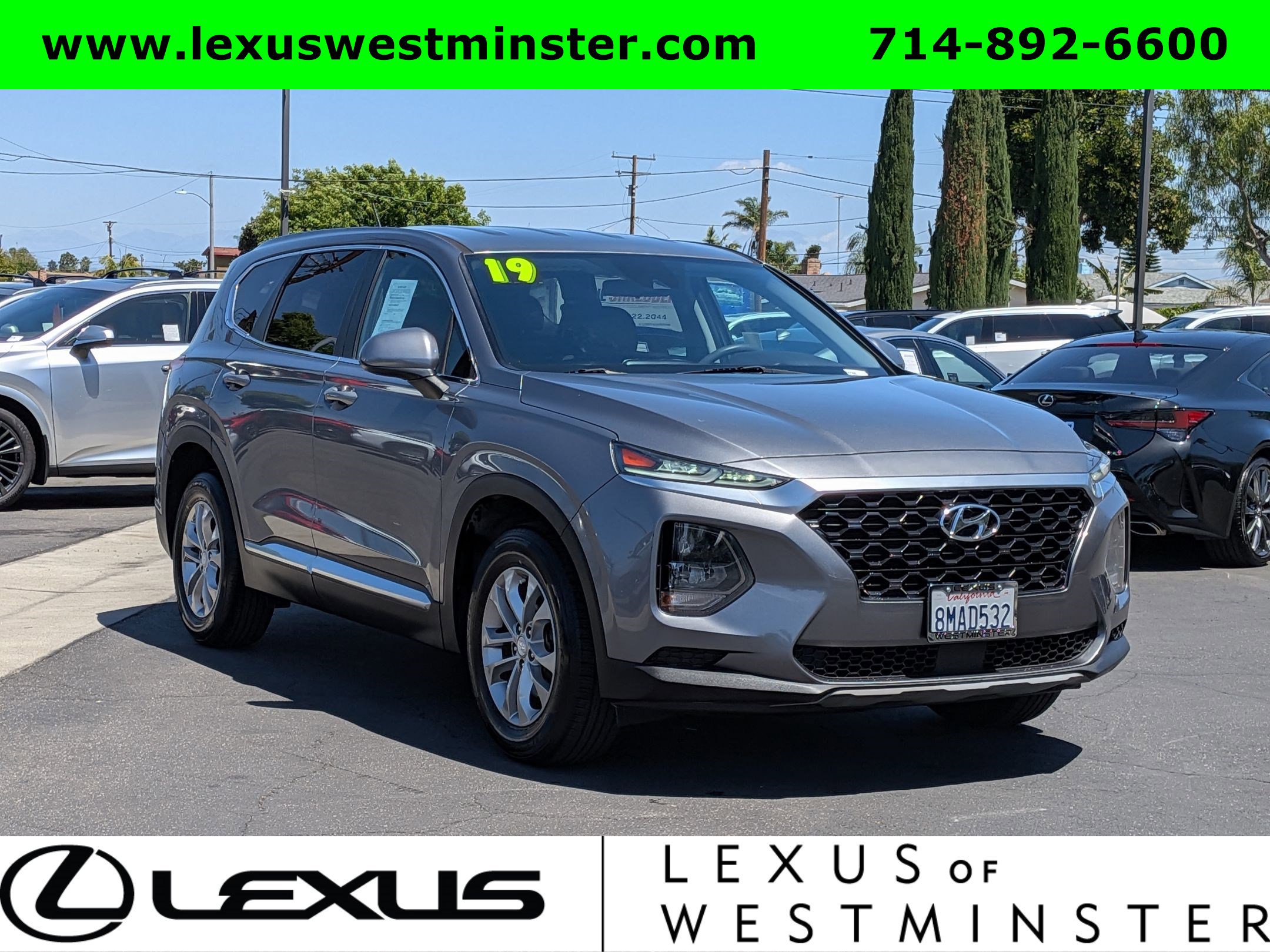 Used 2019 Hyundai Santa Fe SE FWD image 3