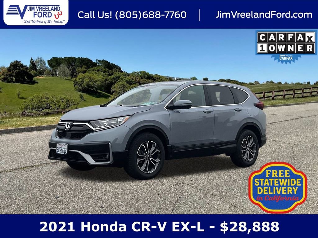 Used 2021 Honda CR-V EX-L