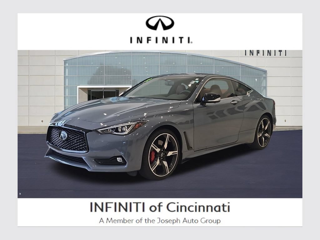 Used 2022 INFINITI Q60 Red Sport 400 w/ Cargo Package