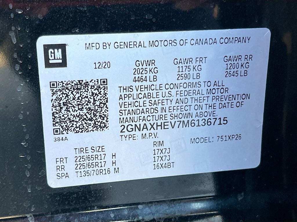 Used 2021 Chevrolet Equinox LS w/ LPO, Blackout Package image 29