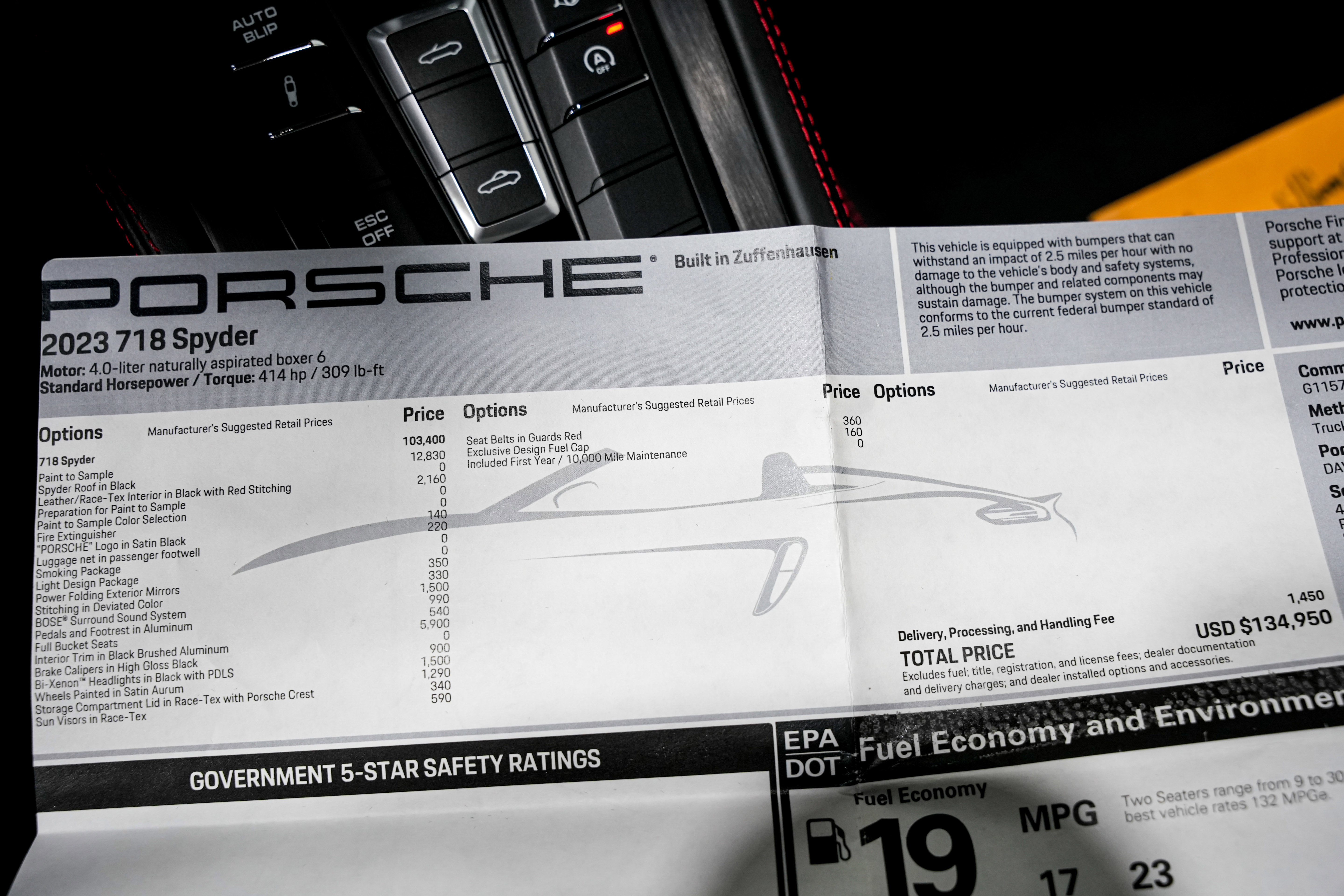 Used 2023 Porsche 718 Boxster Spyder image 2
