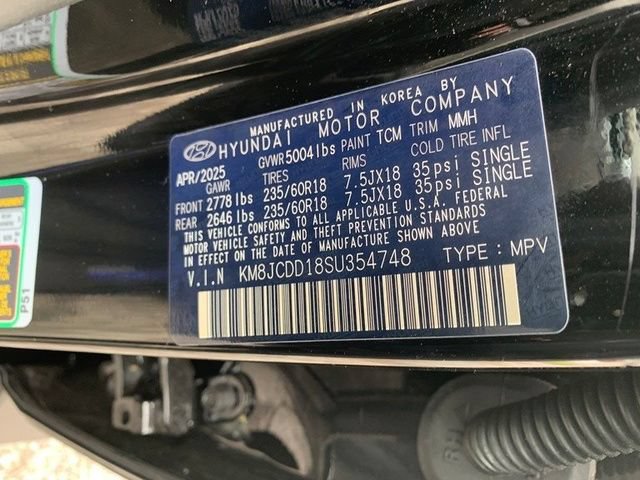 Certified 2025 Hyundai Tucson SEL AWD/4WD image 28