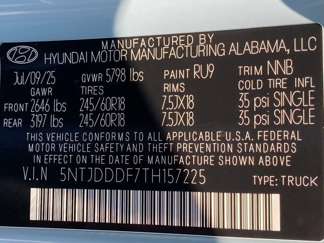 New 2026 Hyundai Santa Cruz XRT AWD/4WD image 36