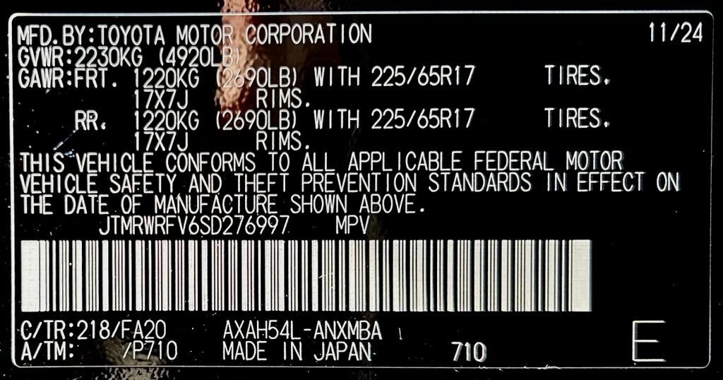 Certified 2025 Toyota RAV4 XLE w/ Convenience Package AWD/4WD image 25