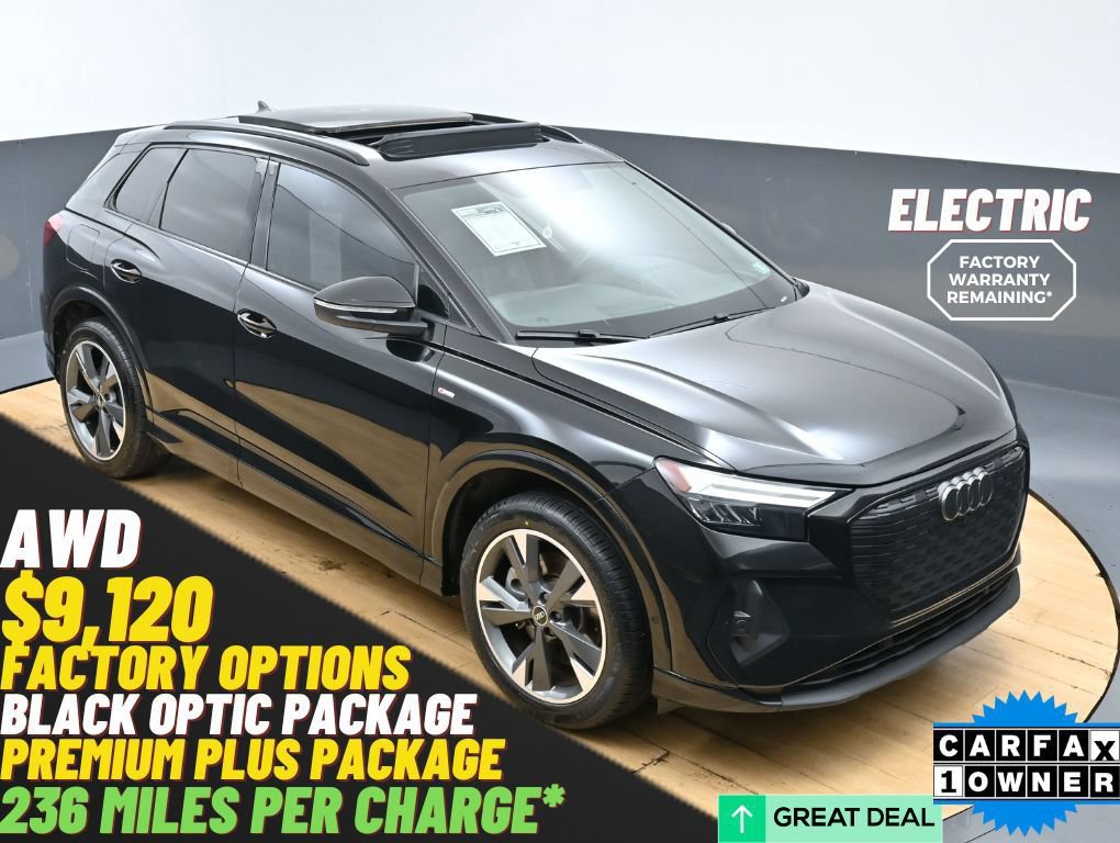 Used 2023 Audi Q4 e-tron Premium Plus AWD/4WD image 1