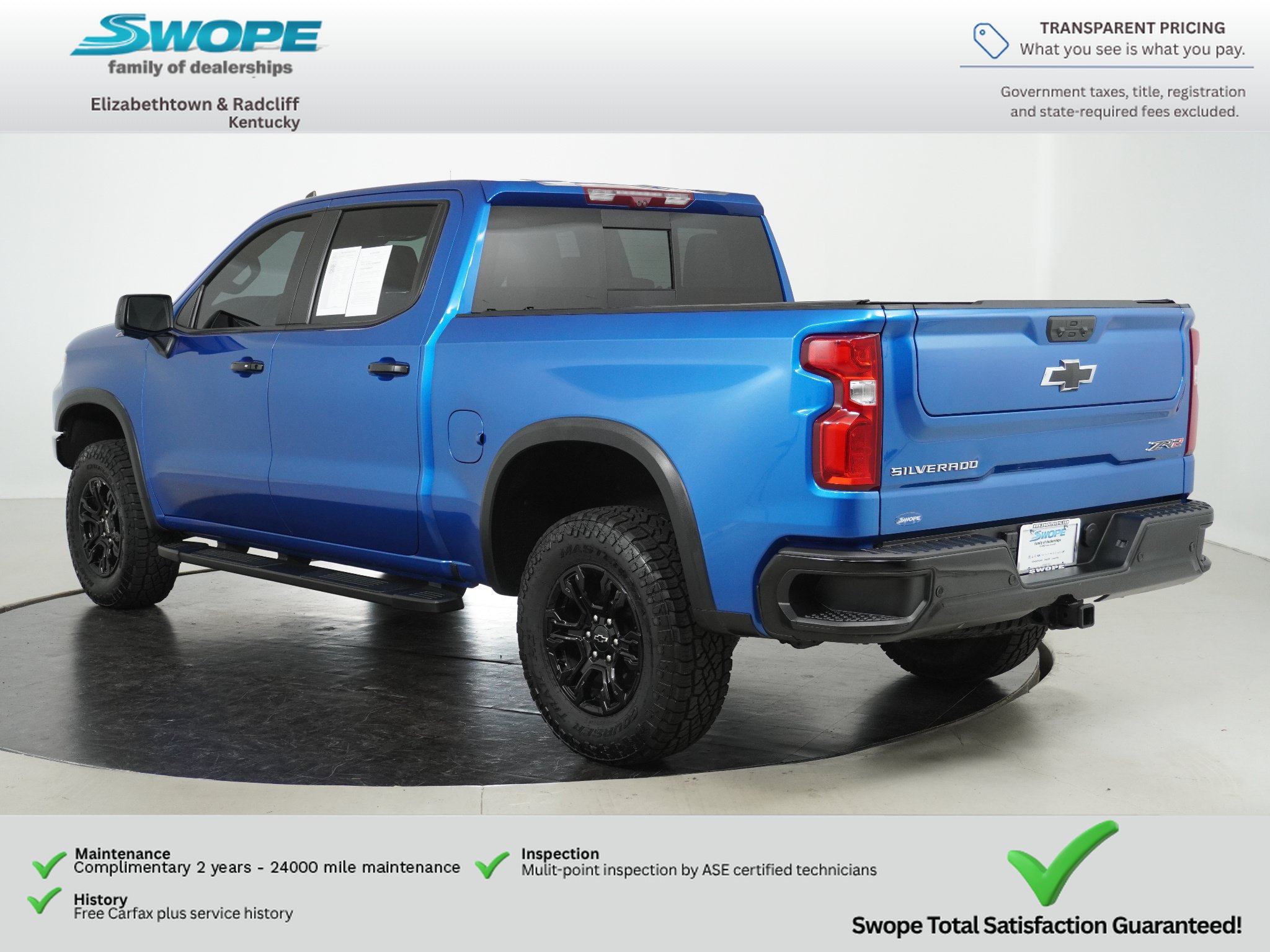 Used 2022 Chevrolet Silverado 1500 ZR2 w/ Technology Package AWD/4WD image 5