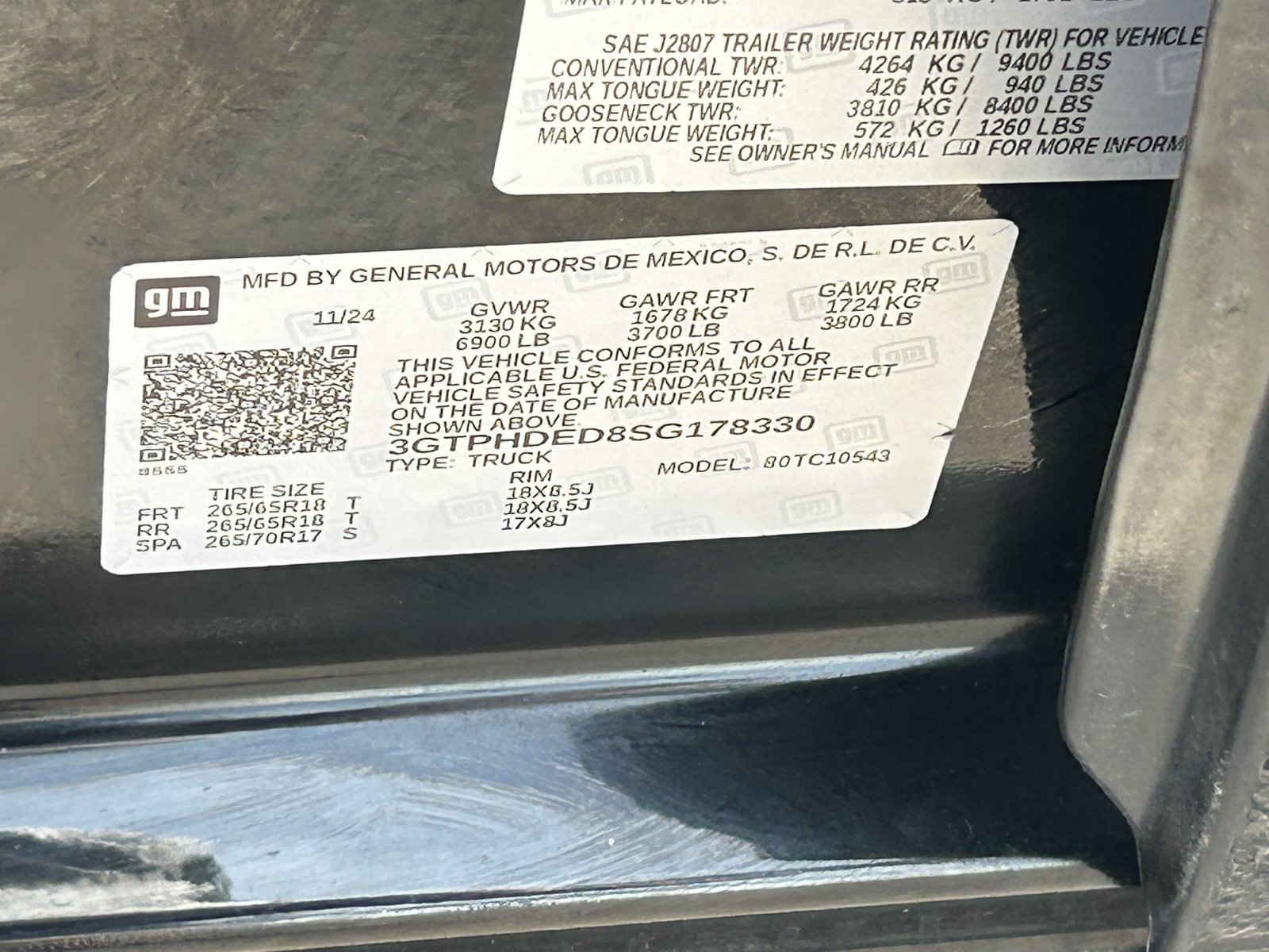 Certified 2025 GMC Sierra 1500 SLT RWD image 33