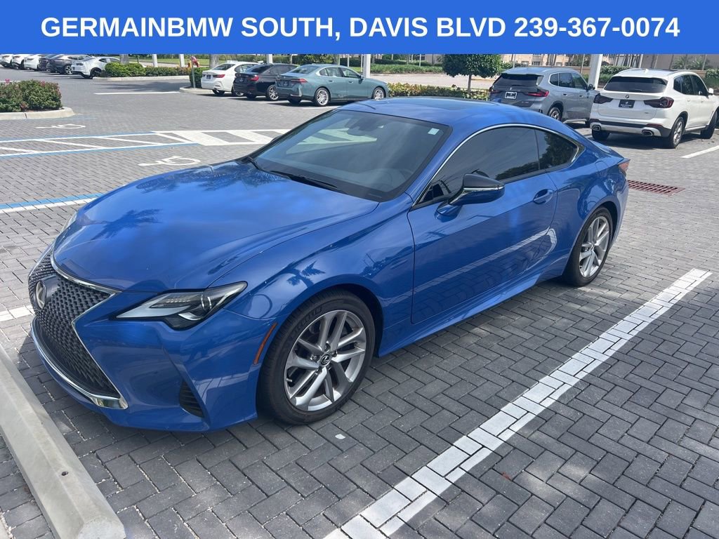 Used 2022 Lexus RC 300 w/ Accessory Package 2 RWD image 1