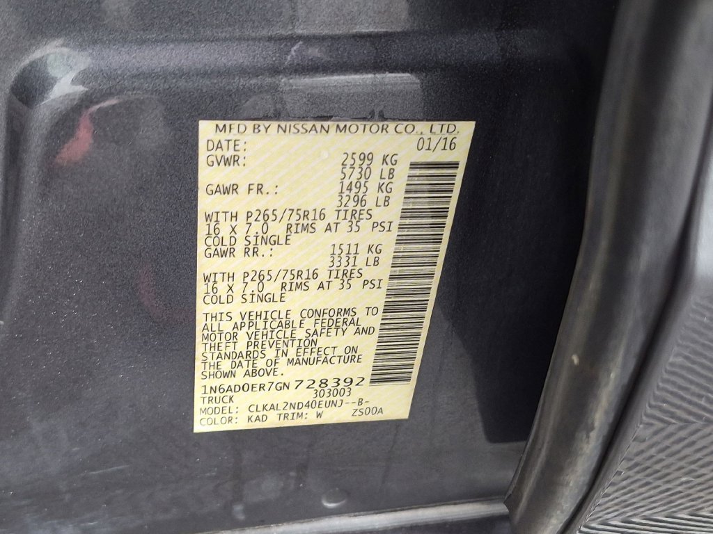 Used 2016 Nissan Frontier Desert Runner RWD image 36