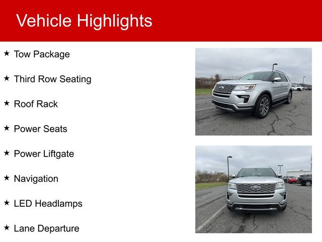 Used 2019 Ford Explorer Platinum image 2