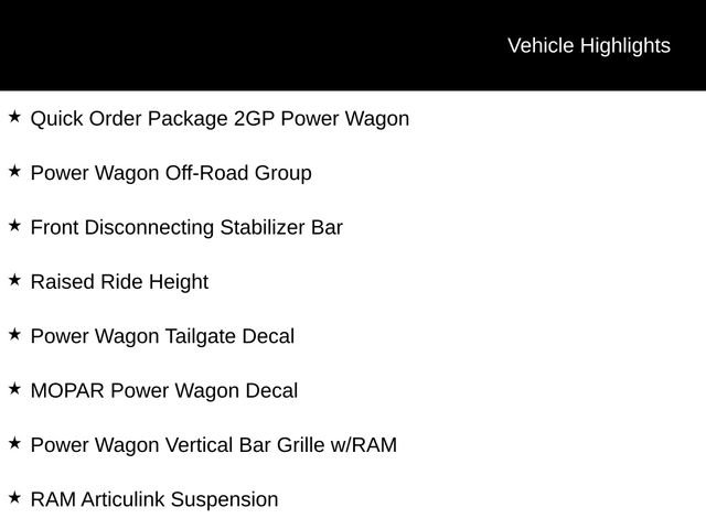 Used 2023 RAM 2500 Power Wagon AWD/4WD image 7