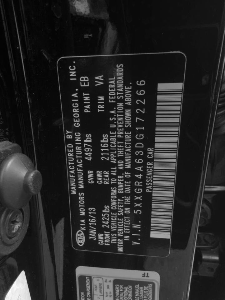 Used 2013 Kia Optima SX w/ Chrome Limited Pkg image 47