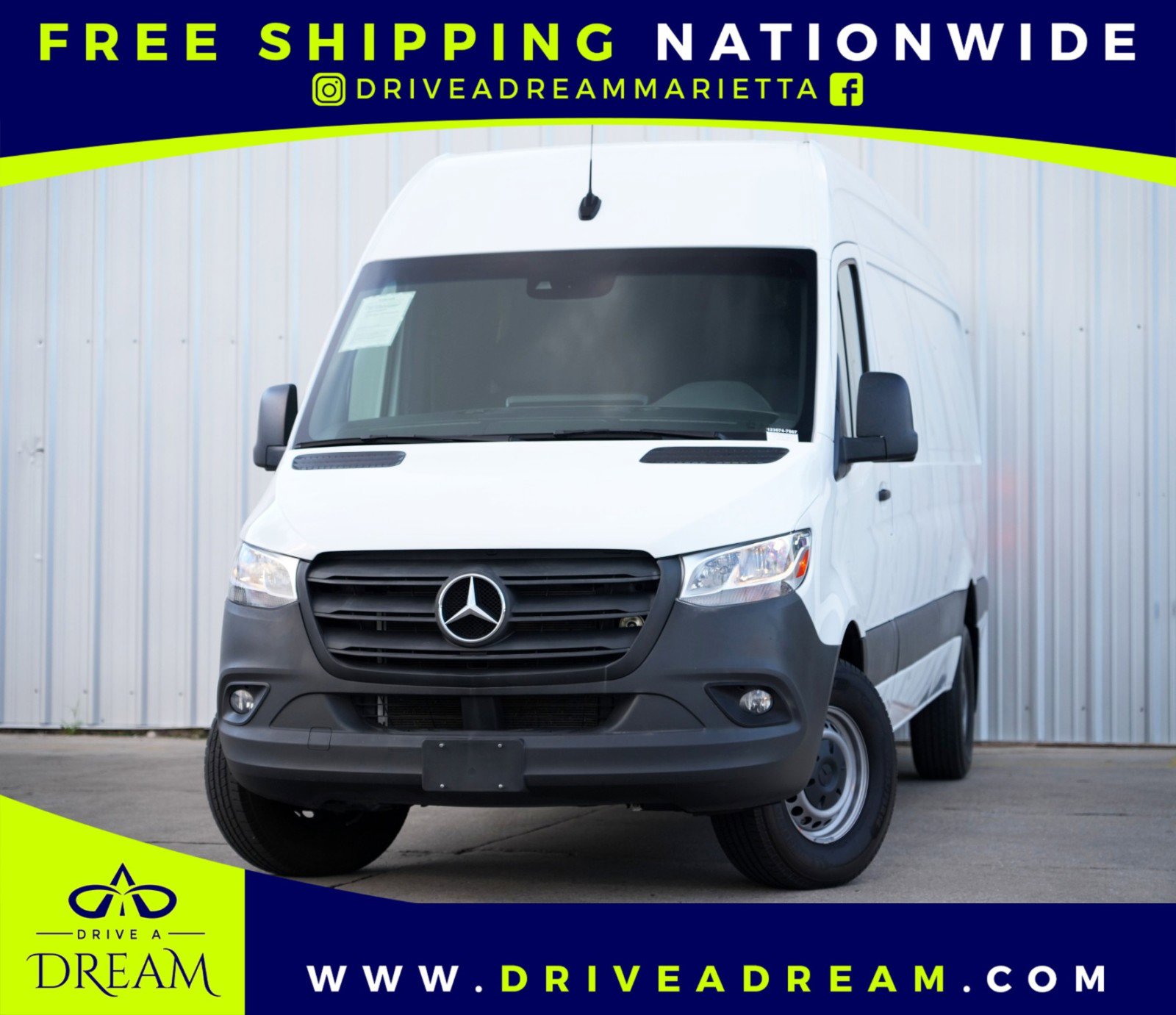 Used 2023 Mercedes-Benz Sprinter 2500 w/ Acoustic Package