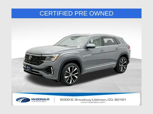 Certified 2025 Volkswagen Atlas Cross Sport SEL Premium R-Line AWD/4WD 360° Tour