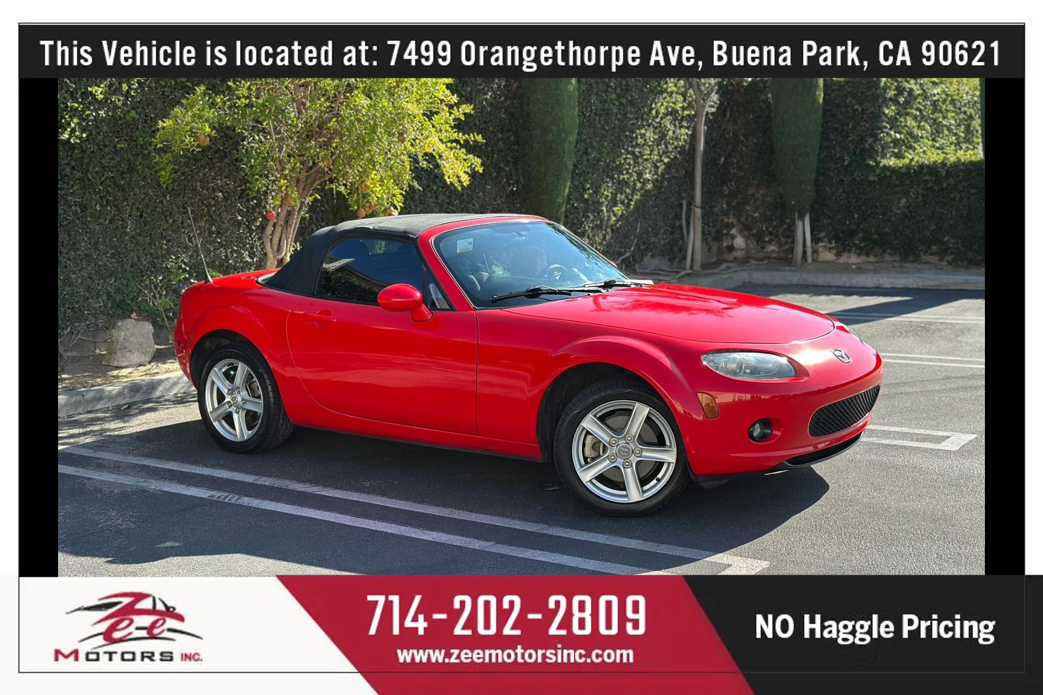 Used 2006 MAZDA MX-5 Miata Touring RWD image 2