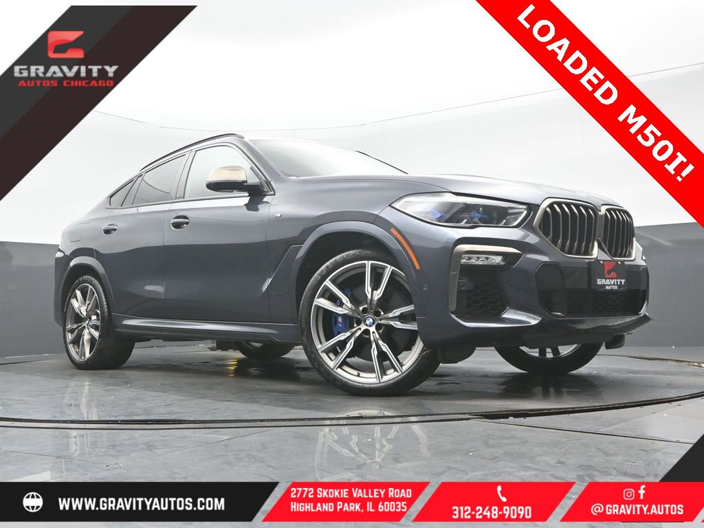 Used 2021 BMW X6 M50i w/ Premium Enhanced Package