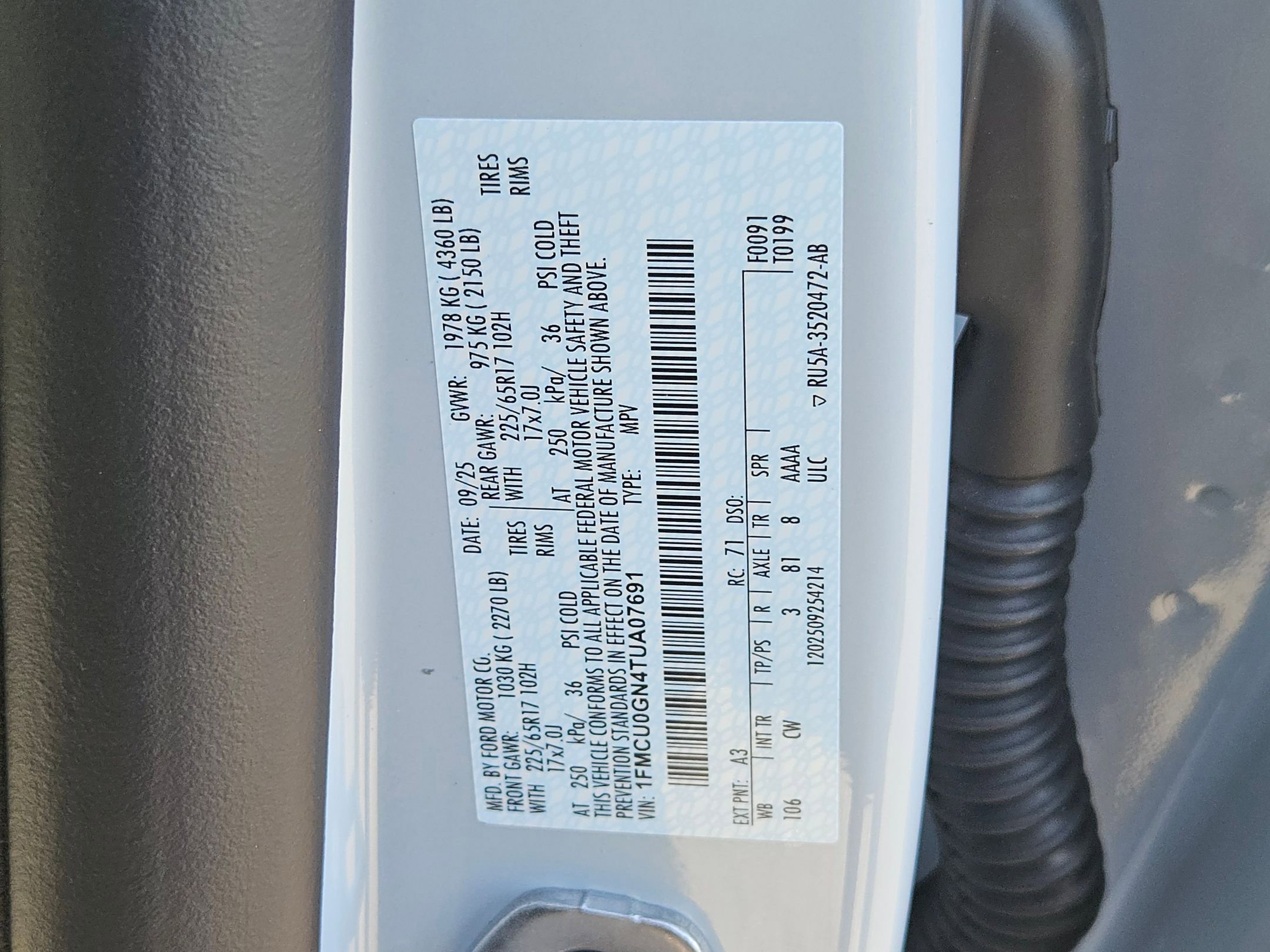 New 2026 Ford Escape Active image 16