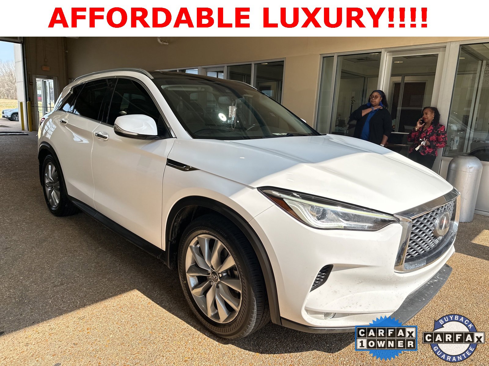 Certified 2021 INFINITI QX50 Luxe image 2