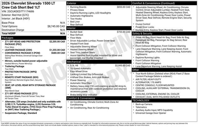 New 2026 Chevrolet Silverado 1500 LT image 4