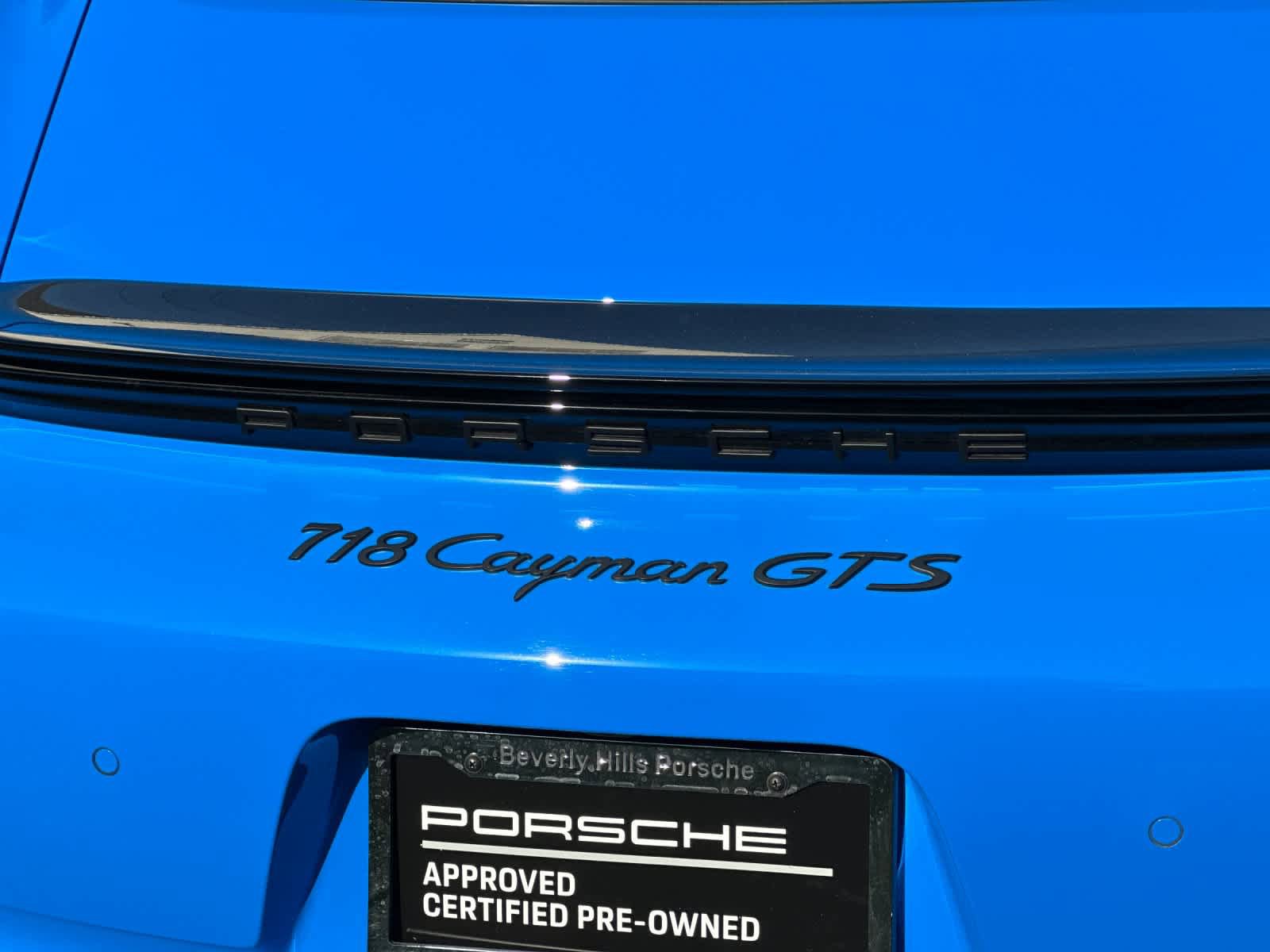 Certified 2024 Porsche 718 Cayman GTS RWD image 28