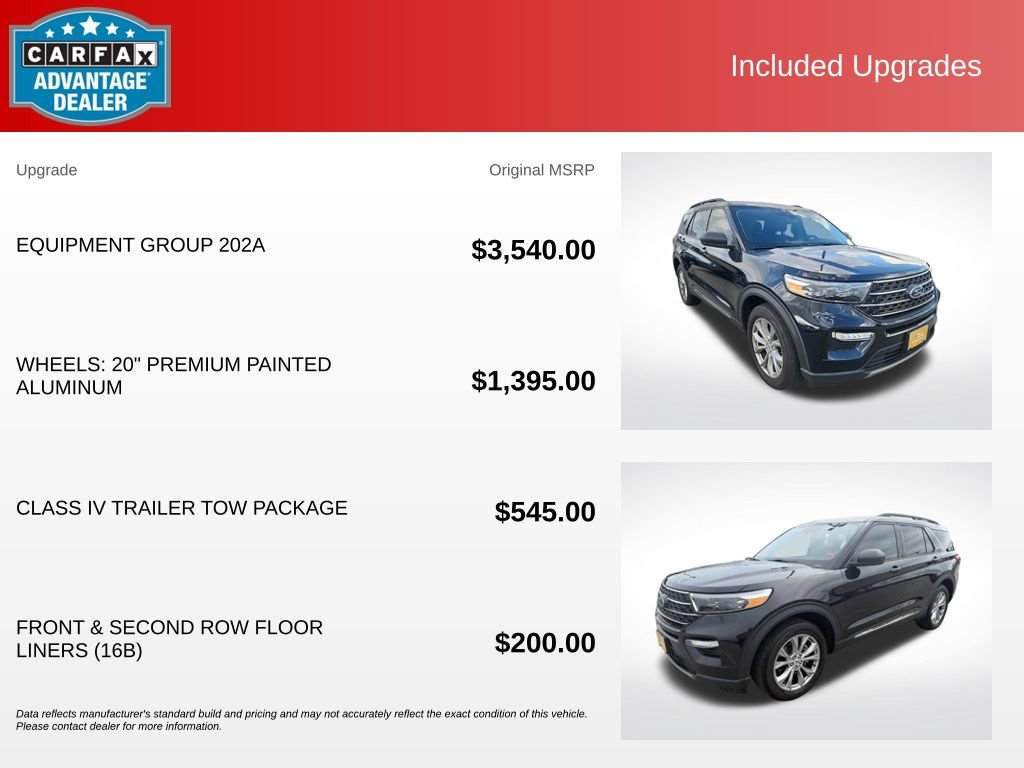 Certified 2023 Ford Explorer XLT w/ Equipment Group 202A AWD/4WD image 14