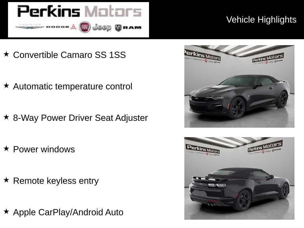 Used 2023 Chevrolet Camaro SS RWD image 15