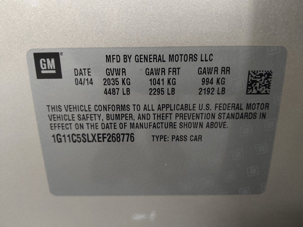 Used 2014 Chevrolet Malibu LT w/ Power Convenience Package FWD image 33