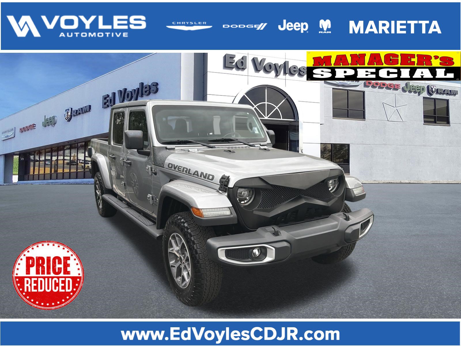 Used 2020 Jeep Gladiator Overland w/ Popular Equipment Package