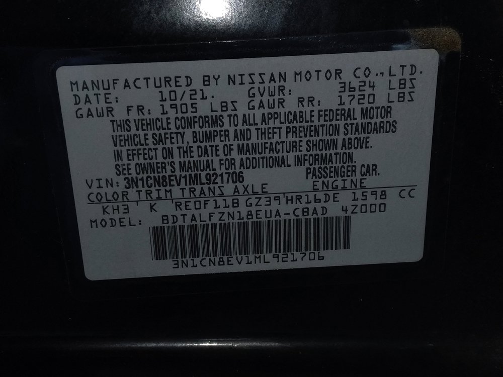 Used 2021 Nissan Versa SV image 33