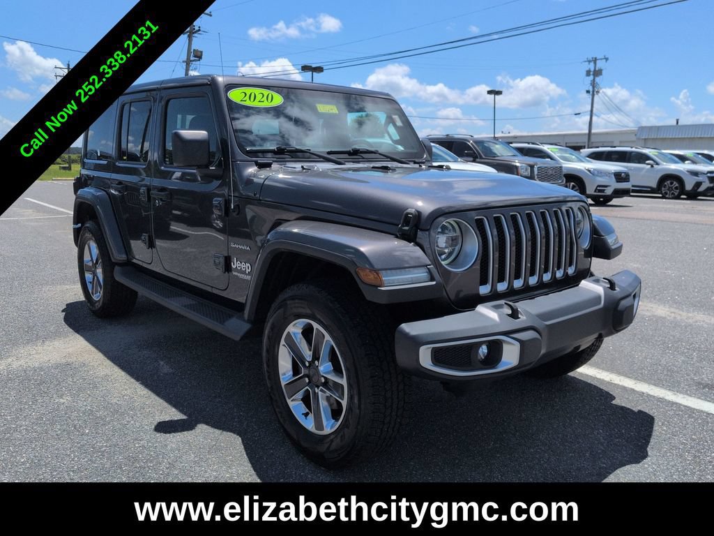 Used 2020 Jeep Wrangler Unlimited Sahara AWD/4WD image 3