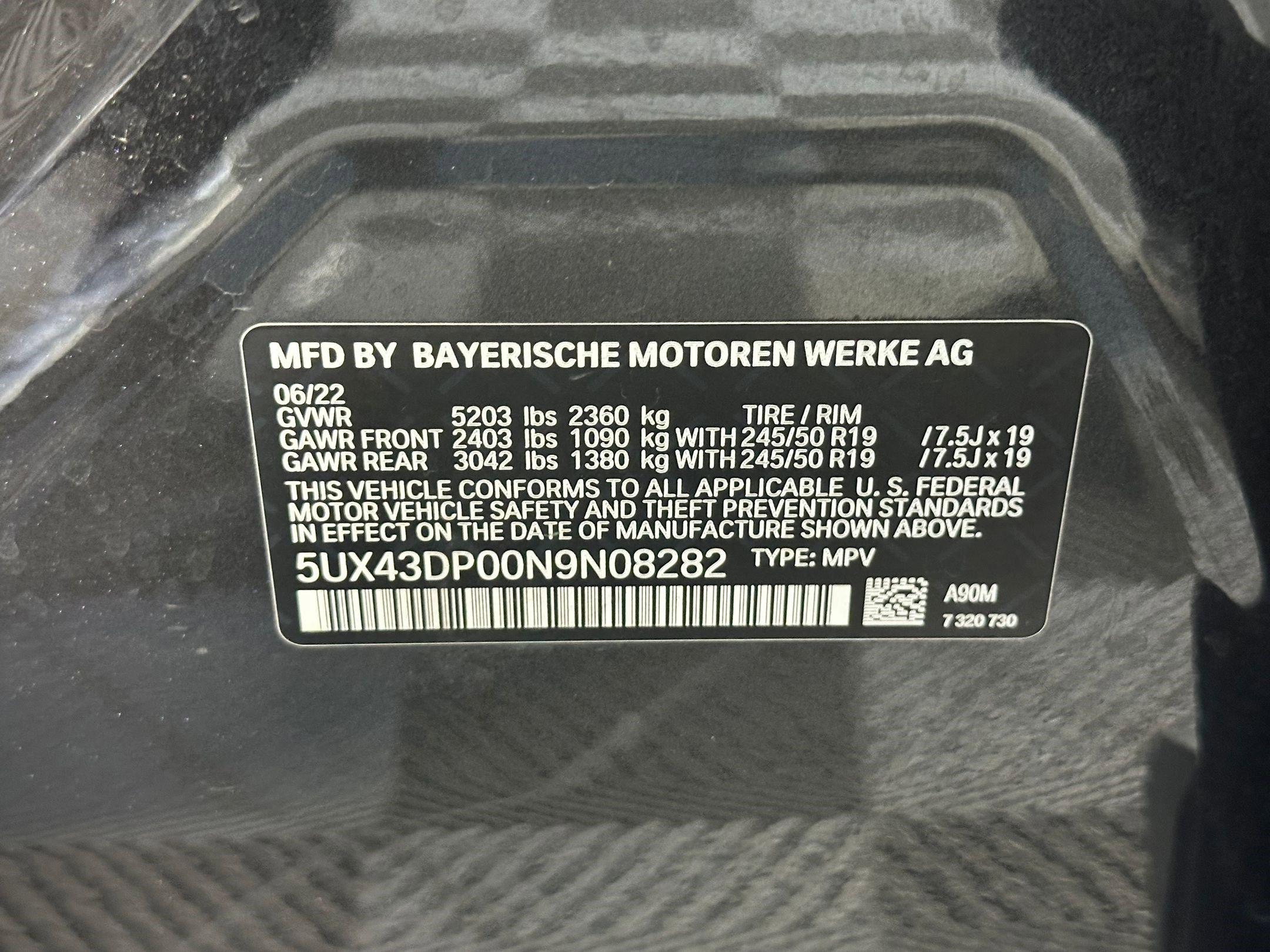 Used 2022 BMW X3 sDrive30i w/ Convenience Package image 20