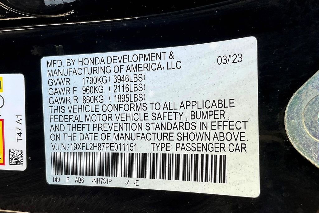 Used 2023 Honda Civic Sport image 42