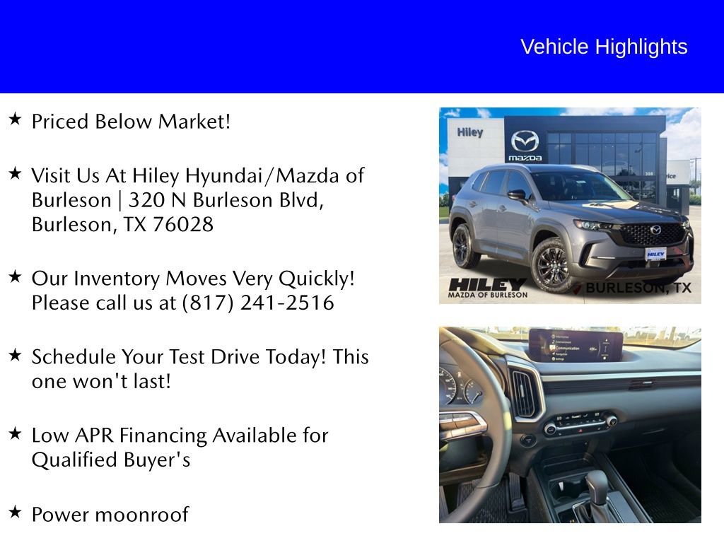 New 2026 MAZDA CX-50 2.5 Hybrid w/ Weather Package image 9