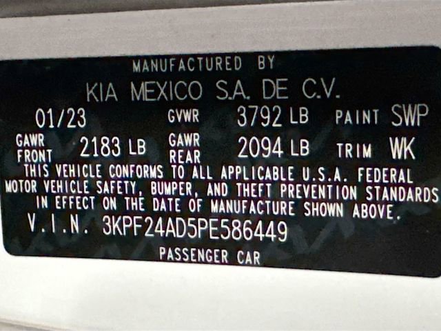 Used 2023 Kia Forte LXS w/ LXS Technology Package FWD image 29
