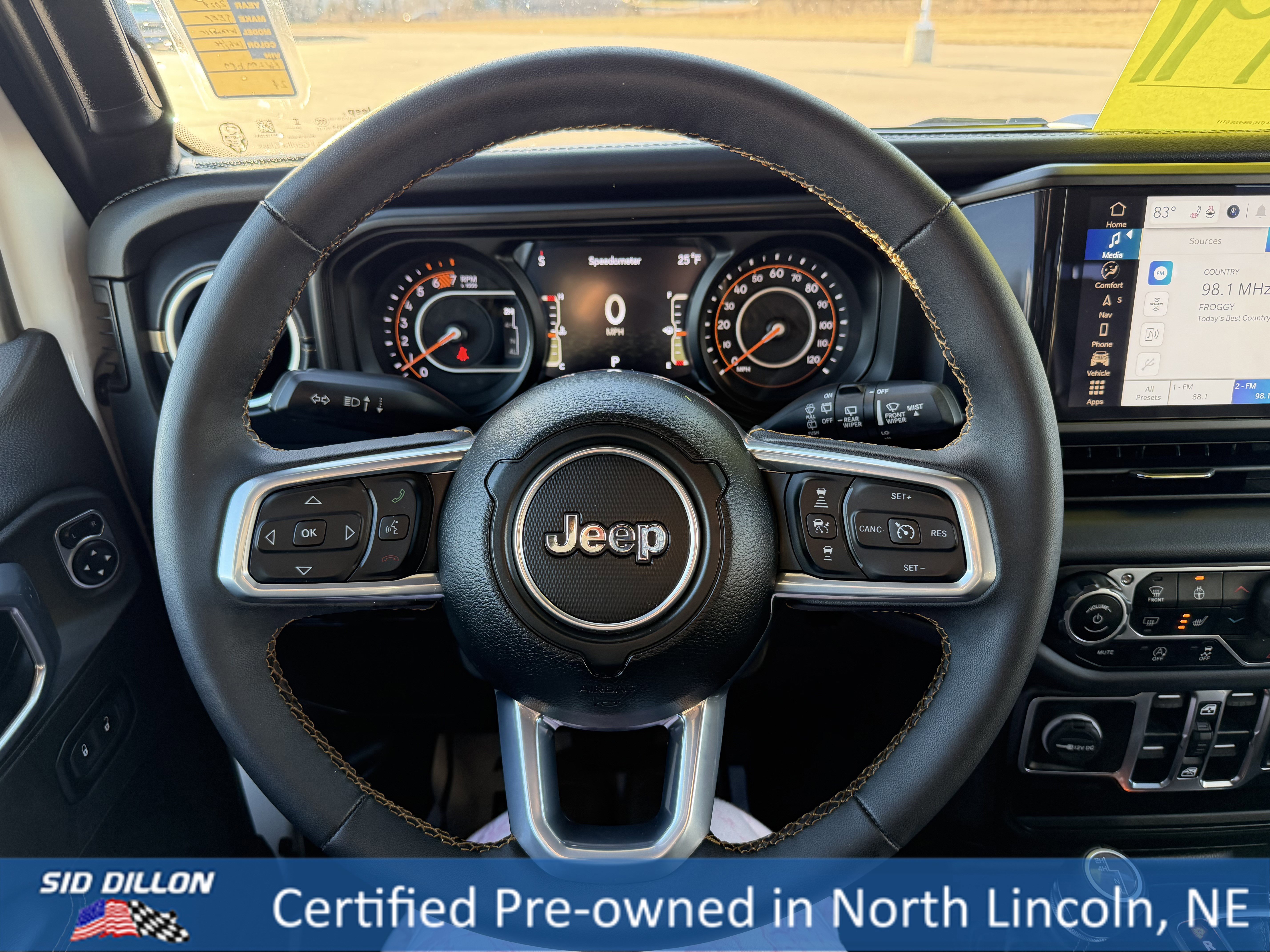 Used 2024 Jeep Wrangler Sahara w/ Technology Group image 12