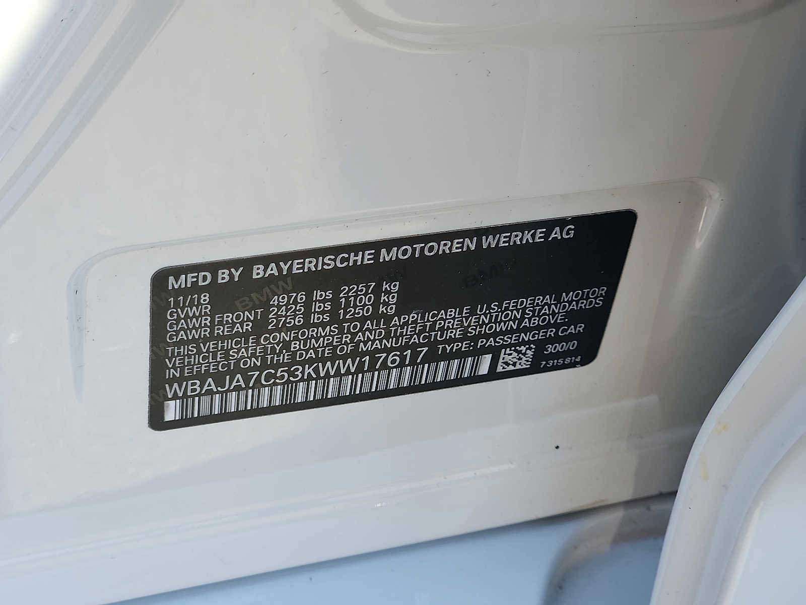 Used 2019 BMW 530i xDrive w/ Convenience Package AWD/4WD image 26