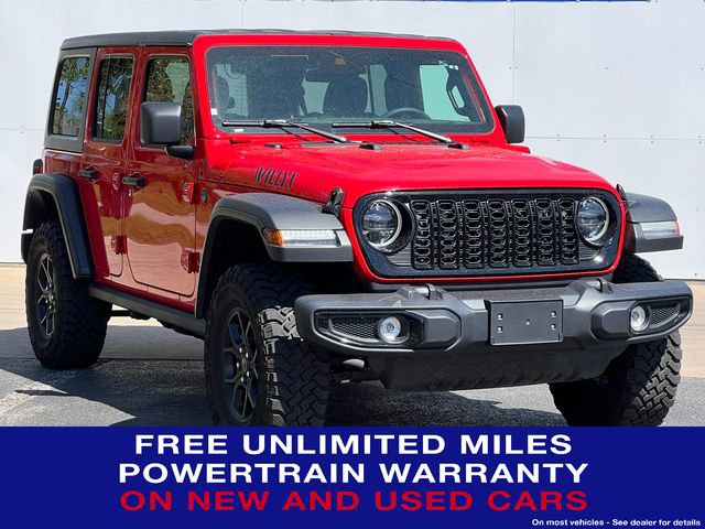 Used 2025 Jeep Wrangler Unlimited Sport S 4xe AWD/4WD image 1