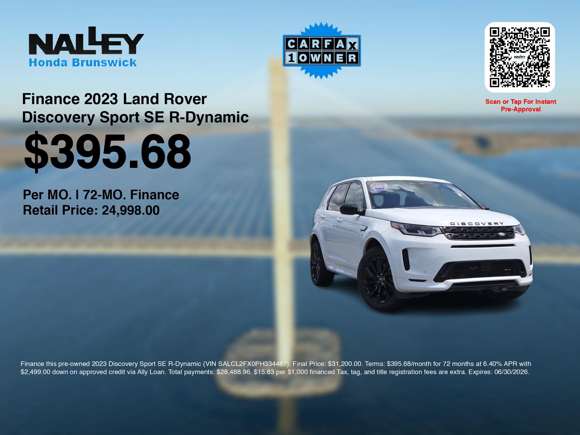 Used 2023 Land Rover Discovery Sport SE R-Dynamic AWD/4WD image 3