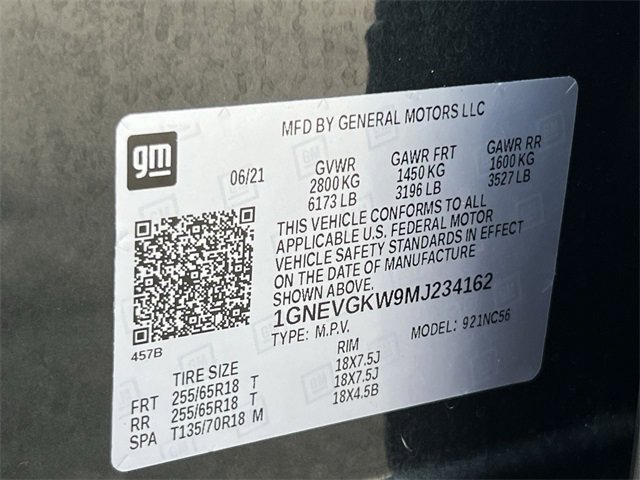 Used 2021 Chevrolet Traverse LT image 30