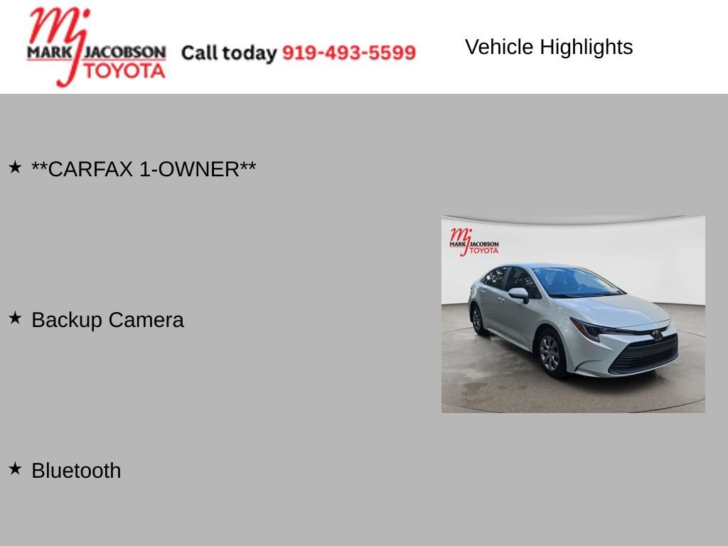 Used 2026 Toyota Corolla LE FWD image 6