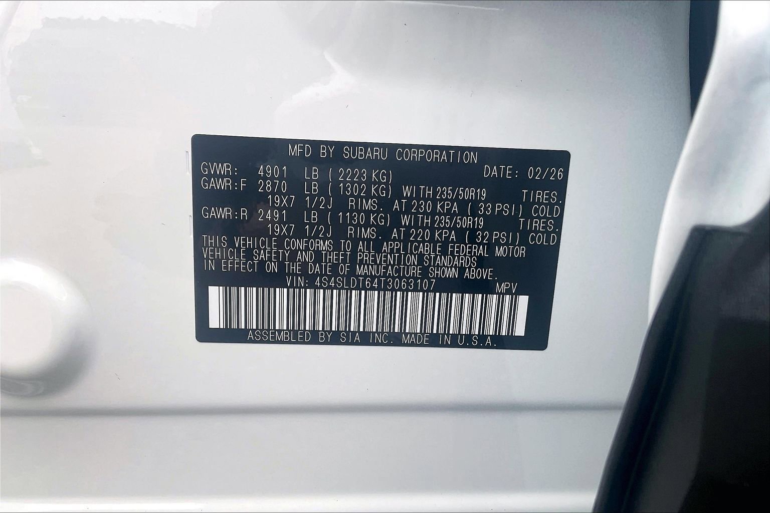 New 2026 Subaru Forester Touring image 12