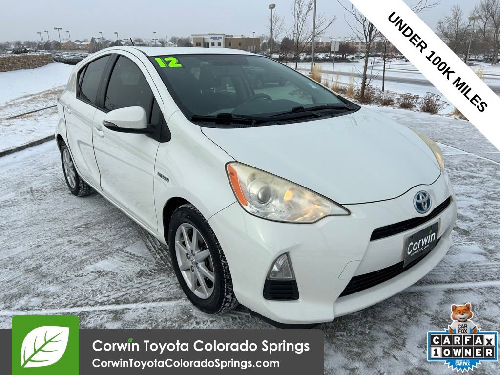 Used 2012 Toyota Prius C One