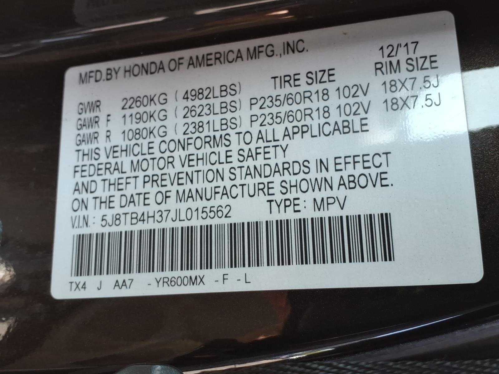 Used 2018 Acura RDX AWD image 36