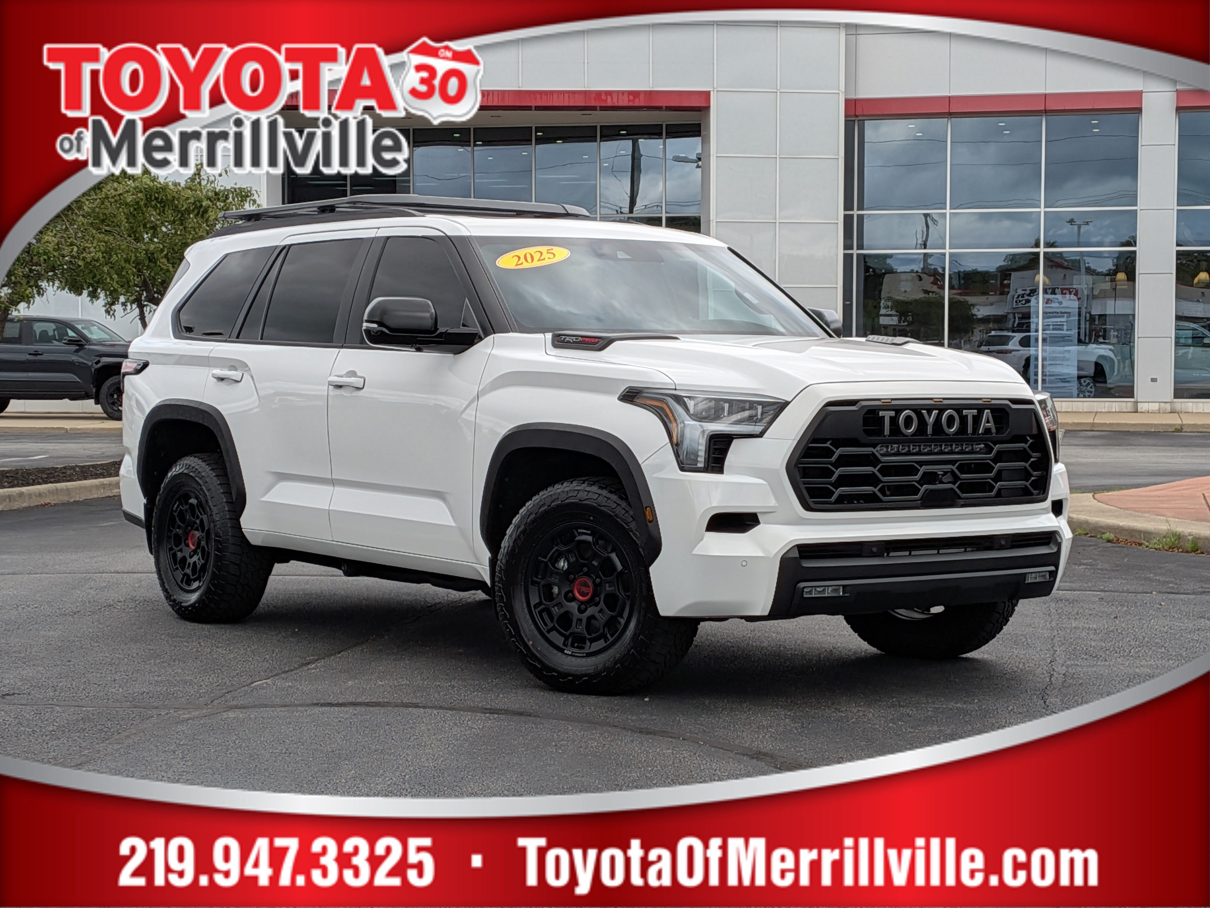 Certified 2025 Toyota Sequoia TRD Pro w/ Tow Technology Package AWD/4WD image 1