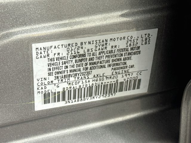 Used 2024 Nissan Sentra S FWD image 37