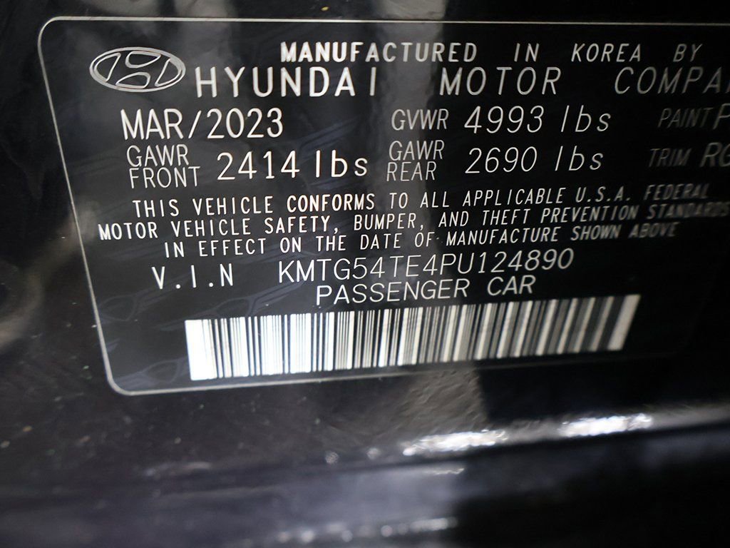 Used 2023 Genesis G70 3.3T w/ Sport Advanced Package image 49