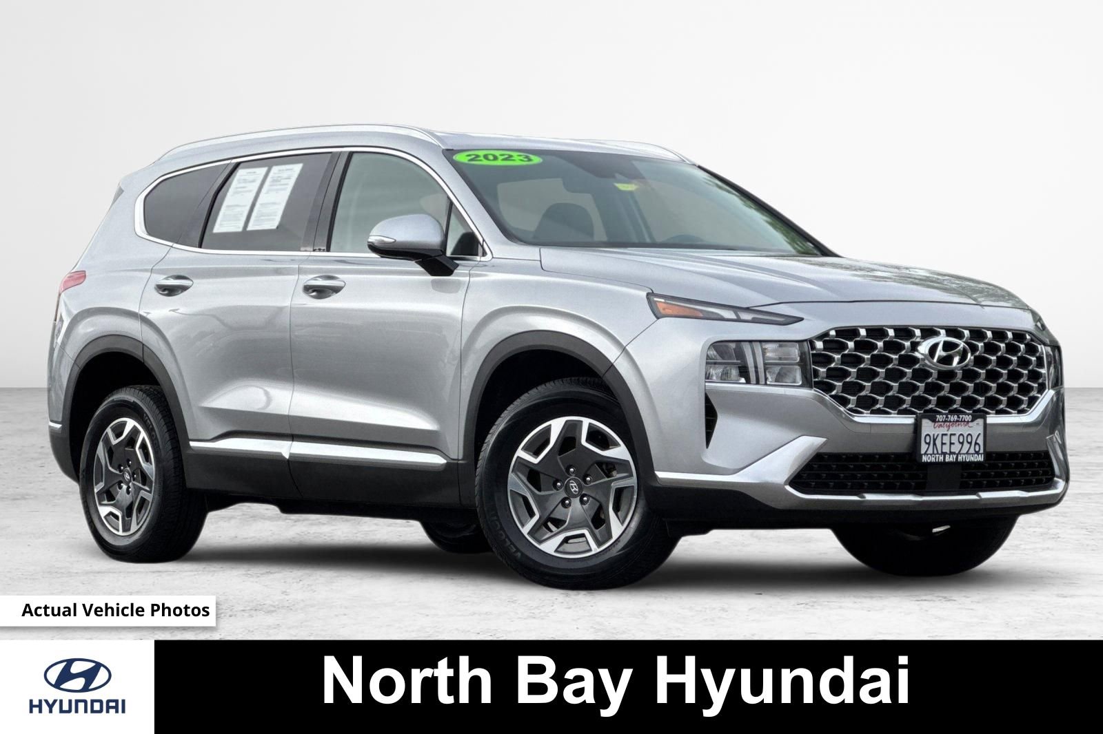 Used 2023 Hyundai Santa Fe Blue AWD/4WD image 1