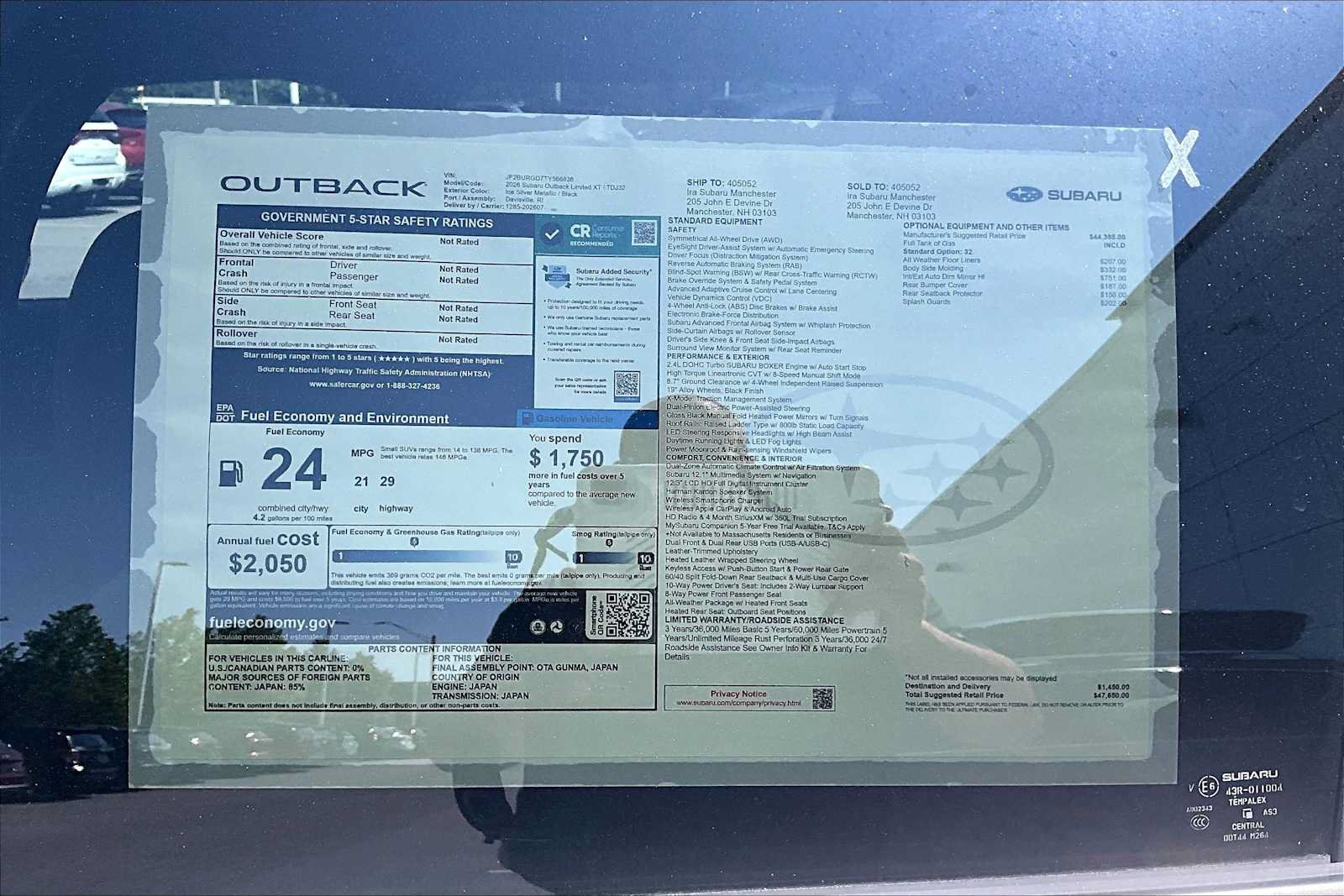 New 2026 Subaru Outback Limited XT AWD/4WD image 18
