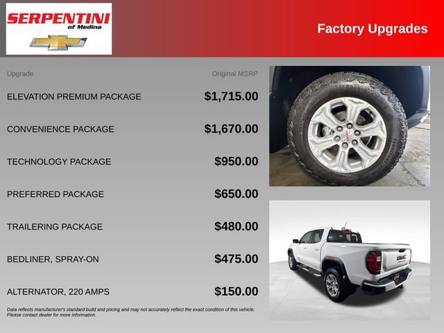Used 2023 GMC Canyon Elevation w/ Elevation Premium Package RWD image 5